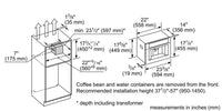 Thermador Built-In Coffee System TCM24TS