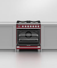 Fisher & Paykel-Red-Dual Fuel-OR30SCG6R1