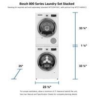 Bosch-White-Front Loading-WAW285H2UC