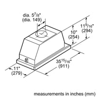 Bosch Range Hood-HUI56551UC