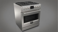 Fulgor Milano-Stainless Steel-Dual Fuel-F6PDF304S1