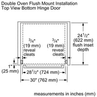 Thermador Double Oven PO302W
