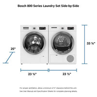 Bosch-White-Front Loading-WAW285H2UC