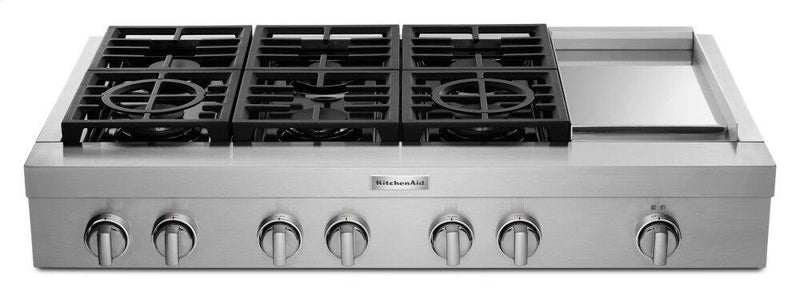 KitchenAid-Stainless Steel-Gas-KCGC558JSS