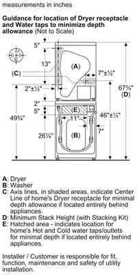 Bosch-White-Front Loading-WAW285H2UC