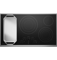 Monogram Black On Stainless Cooktop-ZEU36RSJSS