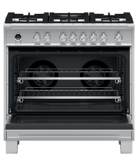 Fisher & Paykel Stainless Steel Range-OR36SCG6X1
