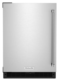 Kitchen Aid Black Refrigerator-KURL114KSB