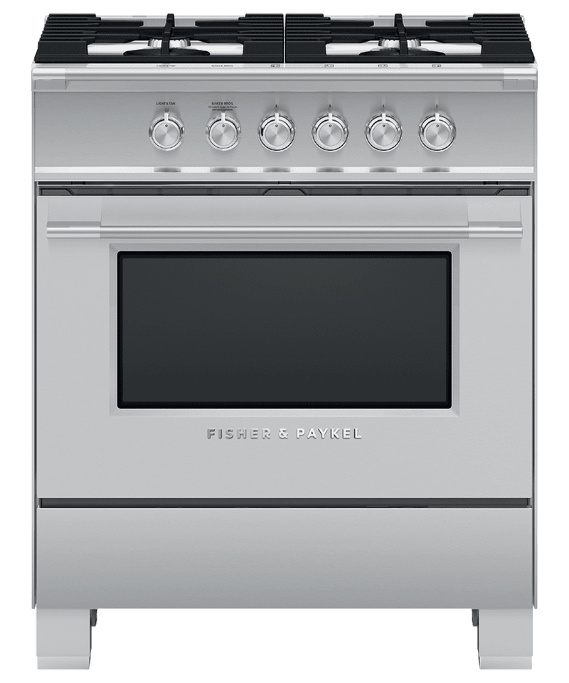 Fisher & Paykel-Stainless Steel-Gas-OR30SCG4X1