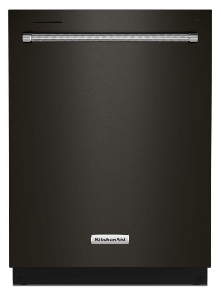 Kitchen Aid Black Stainless Steel Dishwasher-KDTM404KBS