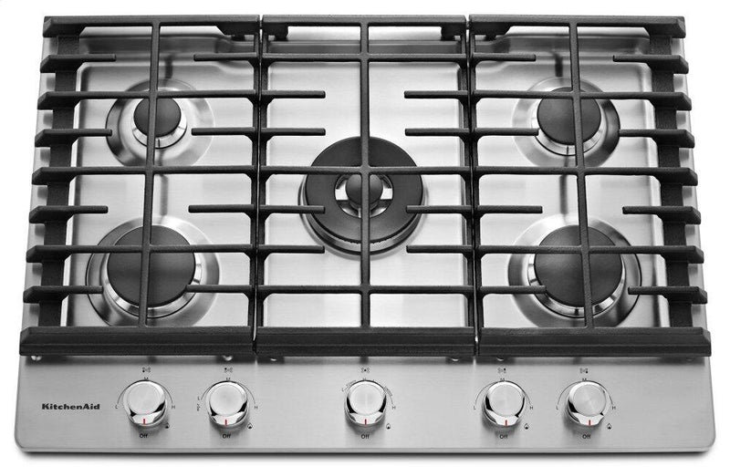 Kitchen Aid Stainless Steel Cooktop-KCGS550ESS