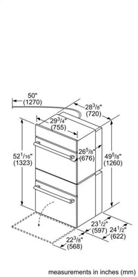 Bosch Double Oven HBL5651UC