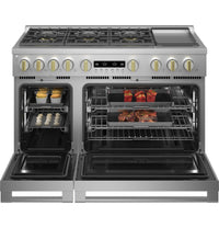 Monogram 48" All Gas Professional Range - ZGP486NDTSS