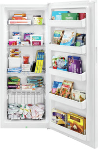 Frigidaire White Upright Freezer-FFFU13F2VW