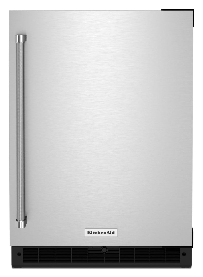 Kitchen Aid Black Refrigerator-KURR114KSB