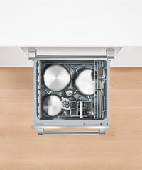 Fisher & Paykel-Stainless Steel-Top Controls Double Drawer-DD24DV2T9N