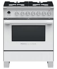 Fisher & Paykel-White-Dual Fuel-OR30SCG6W1