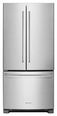 Kitchen Aid Stainless Steel Refrigerator-KRFF302ESS