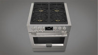 Fulgor Milano-Stainless Steel-Dual Fuel-F6PDF304S1