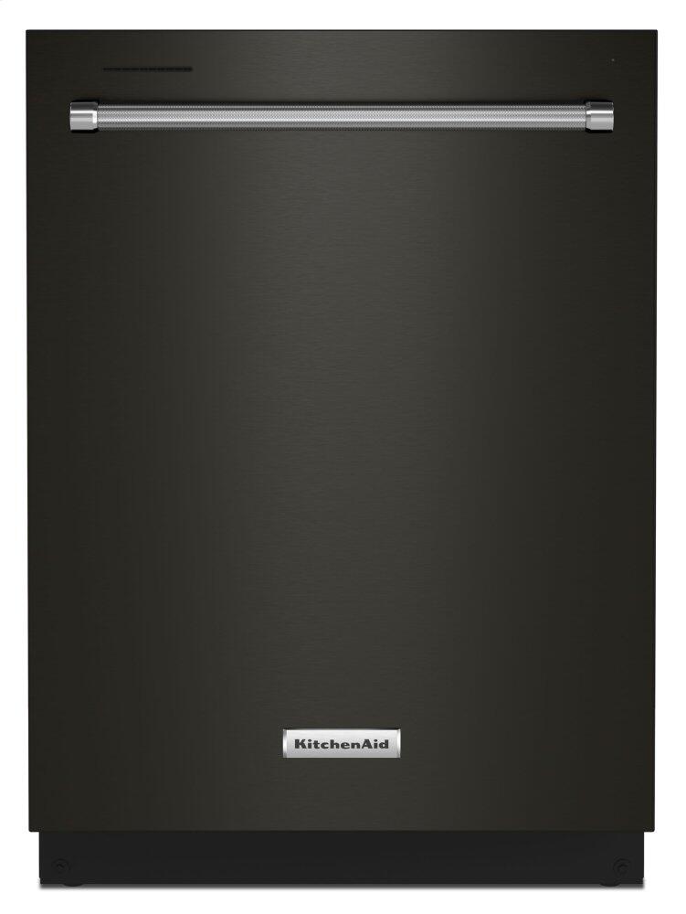 KitchenAid-Black Stainless-Top Controls-KDTE204KBS