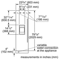 Thermador Upright T24ID905LP