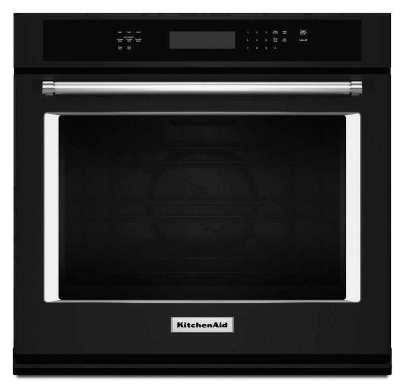 KitchenAid Black Wall Oven - KOSE500EBL