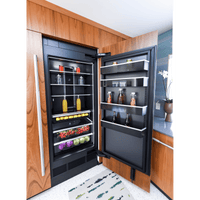 Jennair Custom Panel Ready Upright Freezer-JBZFL24IGX