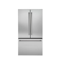 Monogram-Stainless Steel-French 3-Door-ZWE23PSNSS