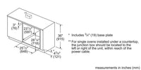 Bosch Single Oven HBN8451UC