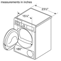 Bosch Dryer-WTW87NH1UC