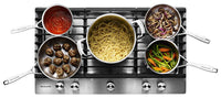 Kitchen Aid Stainless Steel Cooktop-KCGS550ESS