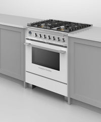 Fisher & Paykel-White-Dual Fuel-OR30SCG6W1