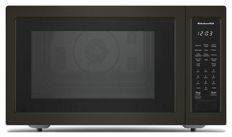 Kitchen Aid Black Stainless Steel Microwave-KMCC5015GBS