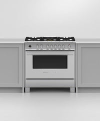 Fisher & Paykel-Stainless Steel-Dual Fuel-OR36SCG6X1