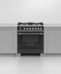 Fisher & Paykel-Black-Dual Fuel-OR30SCG6B1