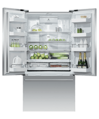 Fisher & Paykel-Stainless Steel-French 3-Door-RF201ADUSX5N