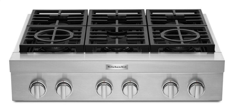 Kitchen Aid Stainless Steel Cooktop-KCGC506JSS