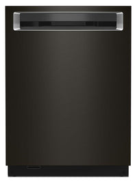 KitchenAid-Black Stainless-Top Controls-KDPM604KBS