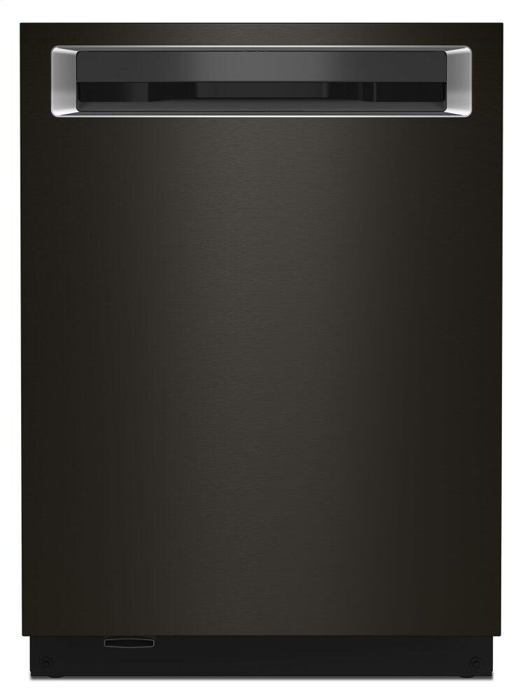 KitchenAid-Black Stainless-Top Controls-KDPM604KBS