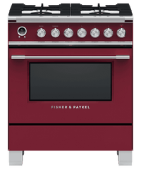 Fisher & Paykel-Red-Dual Fuel-OR30SCG6R1