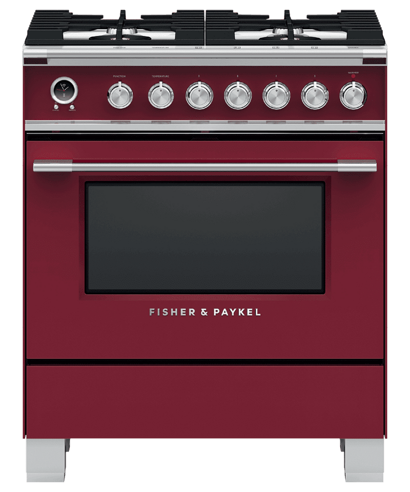 Fisher & Paykel-Red-Dual Fuel-OR30SCG6R1