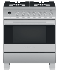 Fisher & Paykel-Stainless Steel-Dual Fuel-OR30SDG6X1