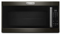Kitchen Aid Black Stainless Steel Microwave-YKMHS120EBS