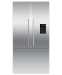 Fisher & Paykel-Stainless Steel-French 3-Door-RF201ADUSX5N