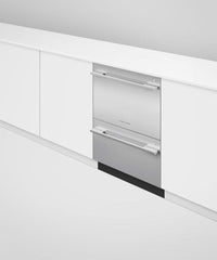 Fisher & Paykel-Stainless Steel-Top Controls Double Drawer-DD24DDFTX9N