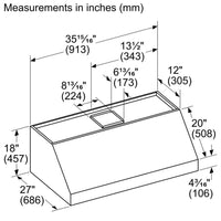 Thermador-Stainless Steel-Hood Shells-PH36GWS