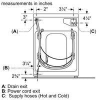 Bosch-White-Front Loading-WAW285H2UC