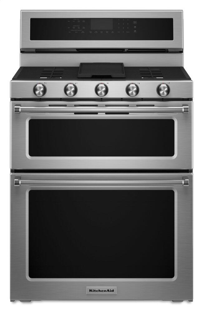 Kitchen Aid Stainless Steel Range-KFGD500ESS