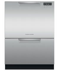 Fisher & Paykel-Stainless Steel-Front Controls Double Drawer-DD24DCTX9N