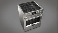 Fulgor Milano-Stainless Steel-Dual Fuel-F6PDF304S1